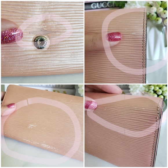 Authentic Pre-owned Louis Vuitton Epi Louise Wallet - Picture 13 of 15